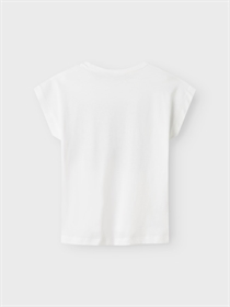 NAME IT Nkfvigea Capsl Top - Bright White Animals